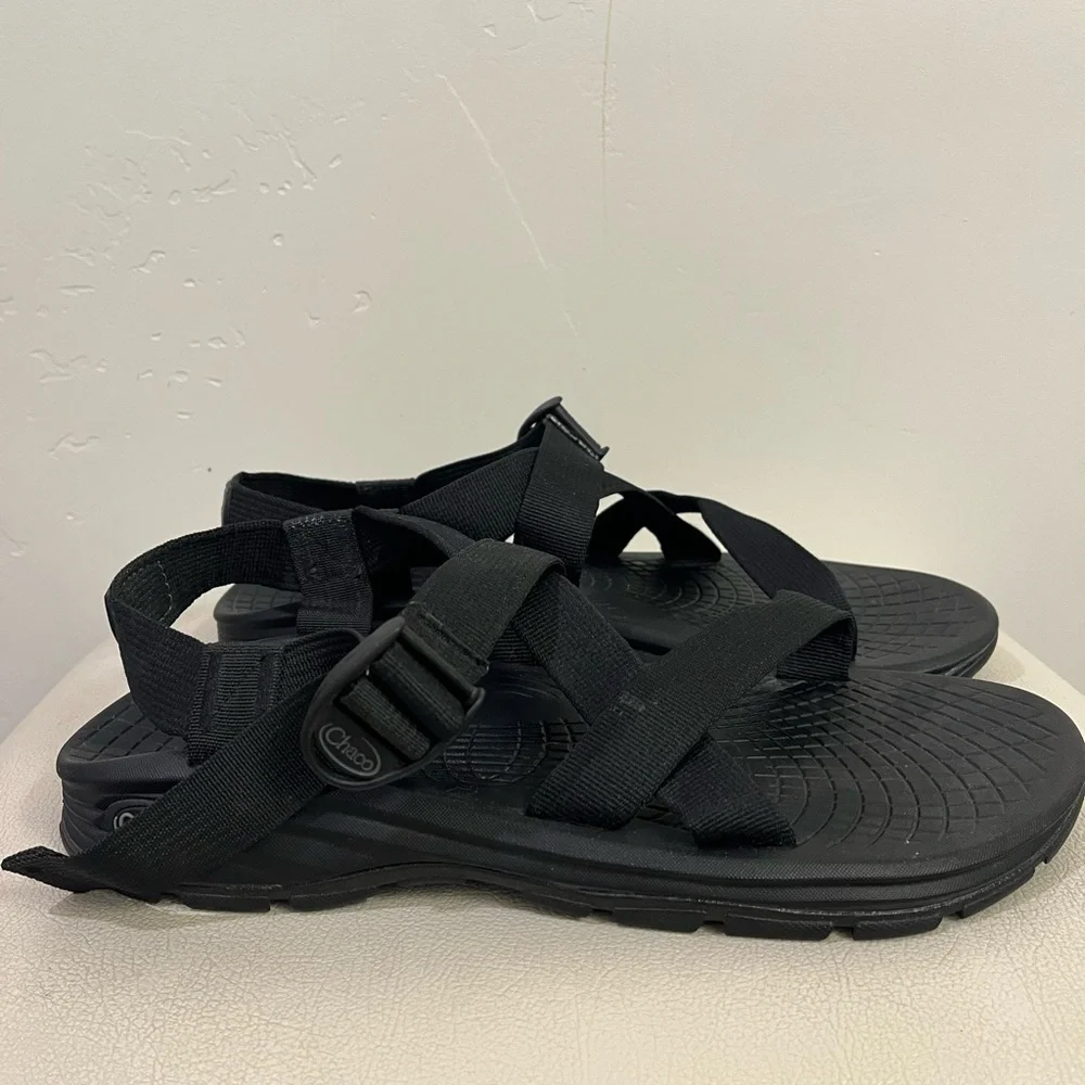 Chaco Black Men’s Hiking Hiker Strappy Sandals Shoes Size 12